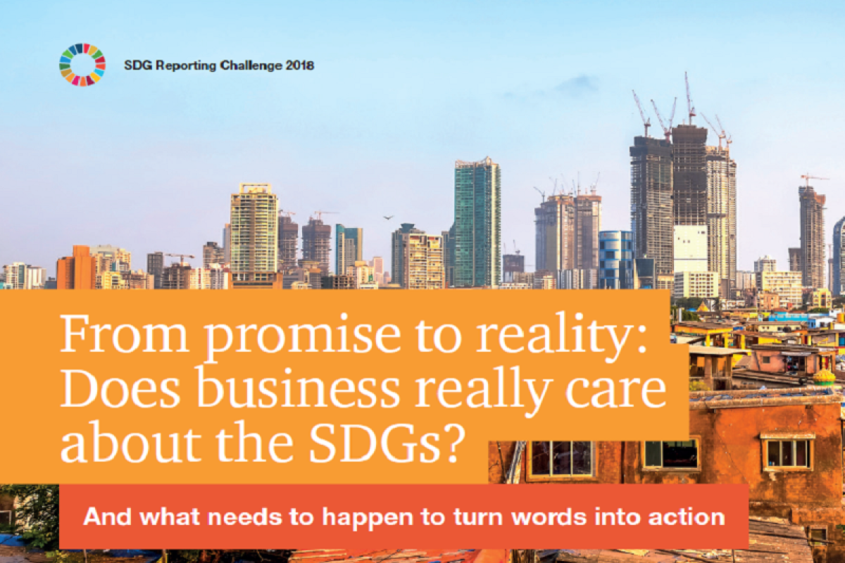 資誠發布《PwC 2018 SDGs 全球企業大調查》