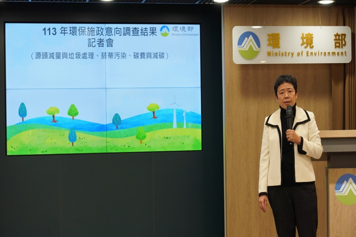 民調顯示多數民眾願意改變生活減碳並支持環保政策
