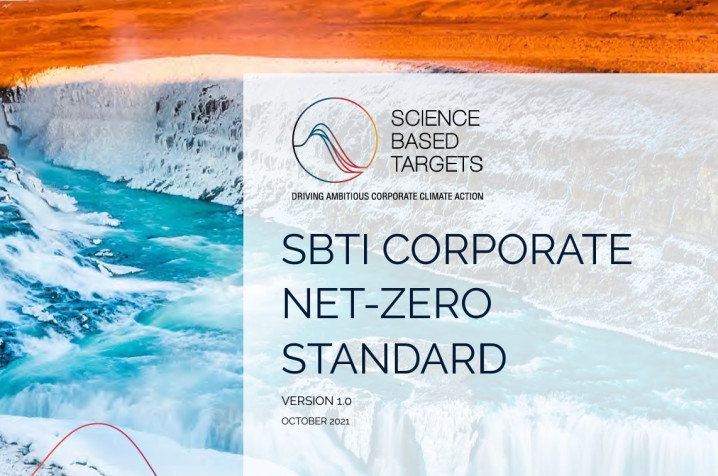 【COP26後焦點】SBTi全球第一項新《淨零準則》：企業淨零從承諾開始！