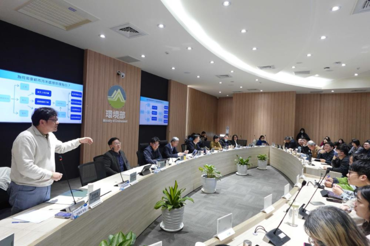 污水處理不再只是耗能設施，環境部推動能資源整合邁向淨零