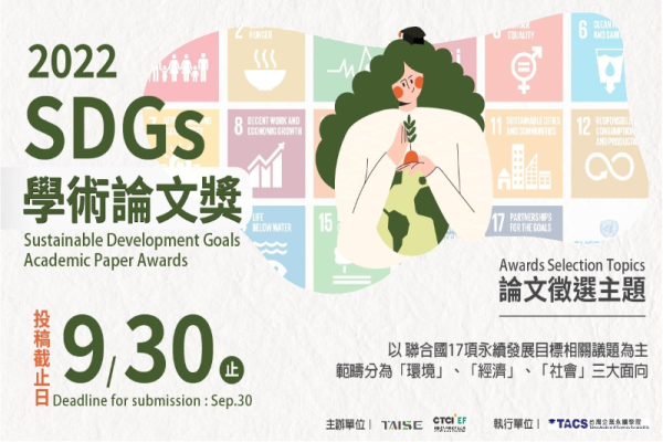 2022 SDGs學術論文獎