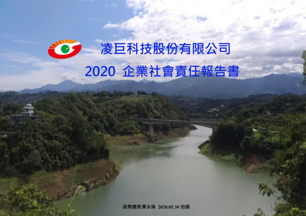 2020凌巨科技企業社會責任報告書