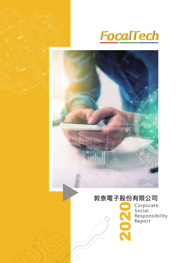 2020敦泰電子企業社會責任報告書