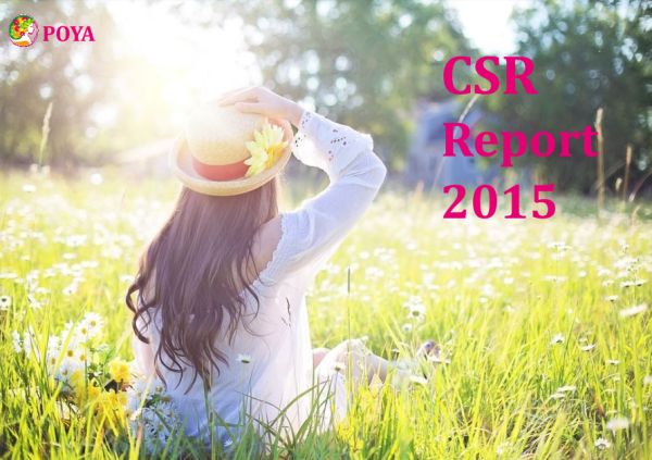 2015 POYA CSR Report 